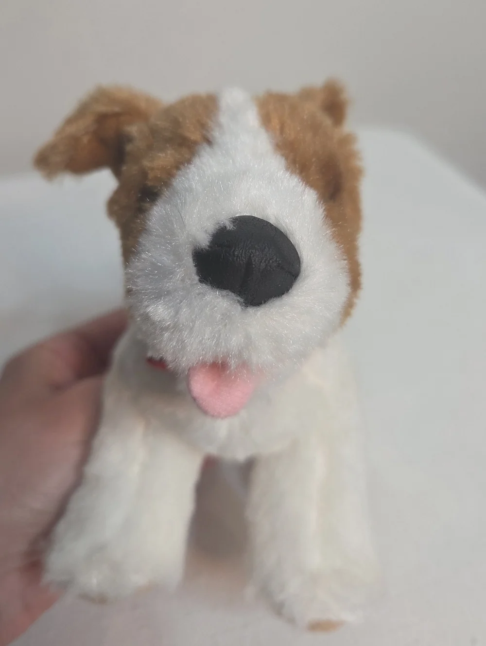 Build-A-Bear Small Fry Jack Russell Puppy Plush Dog Red Bandana Stuffed Animal